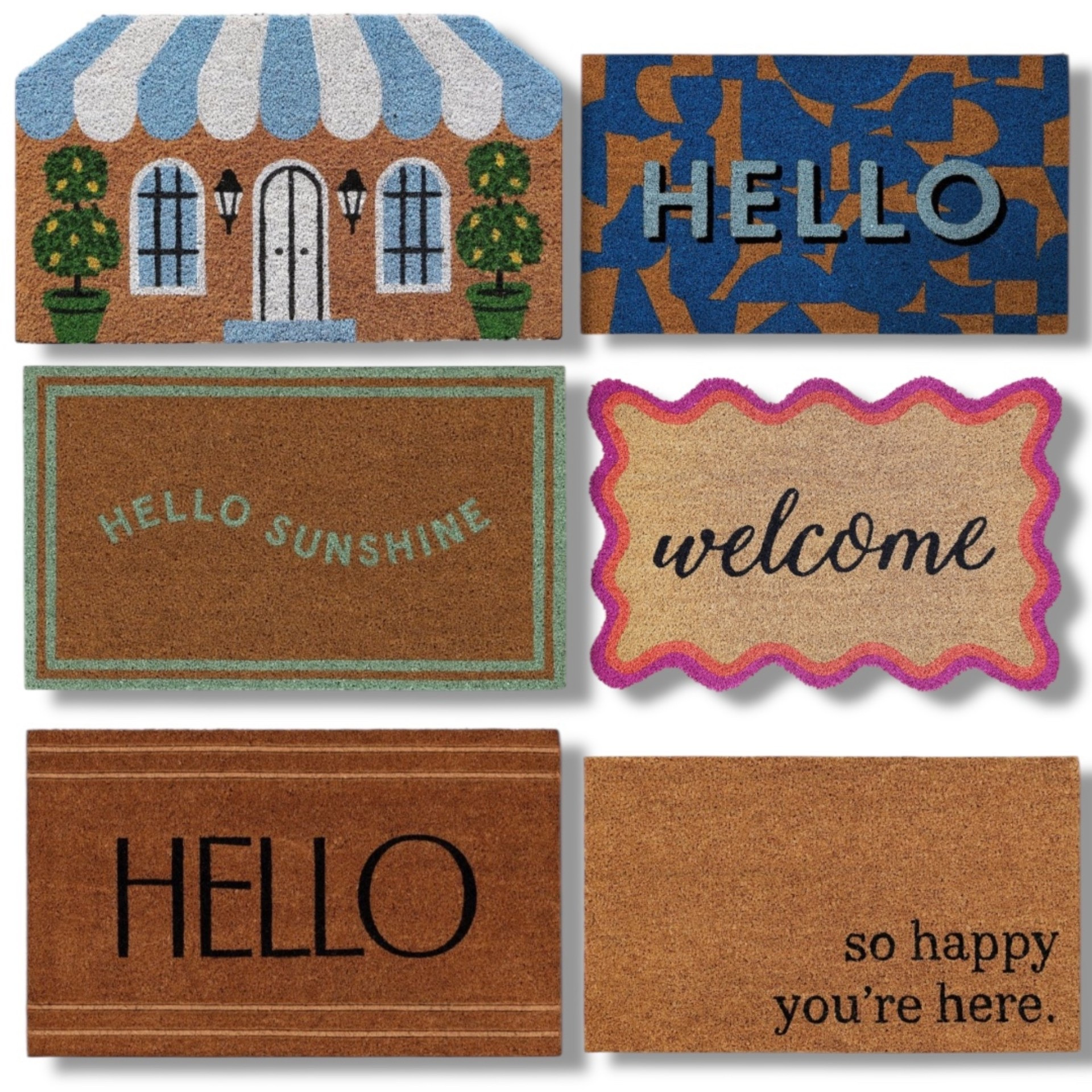 Under $13 little mat! Working home refresh 