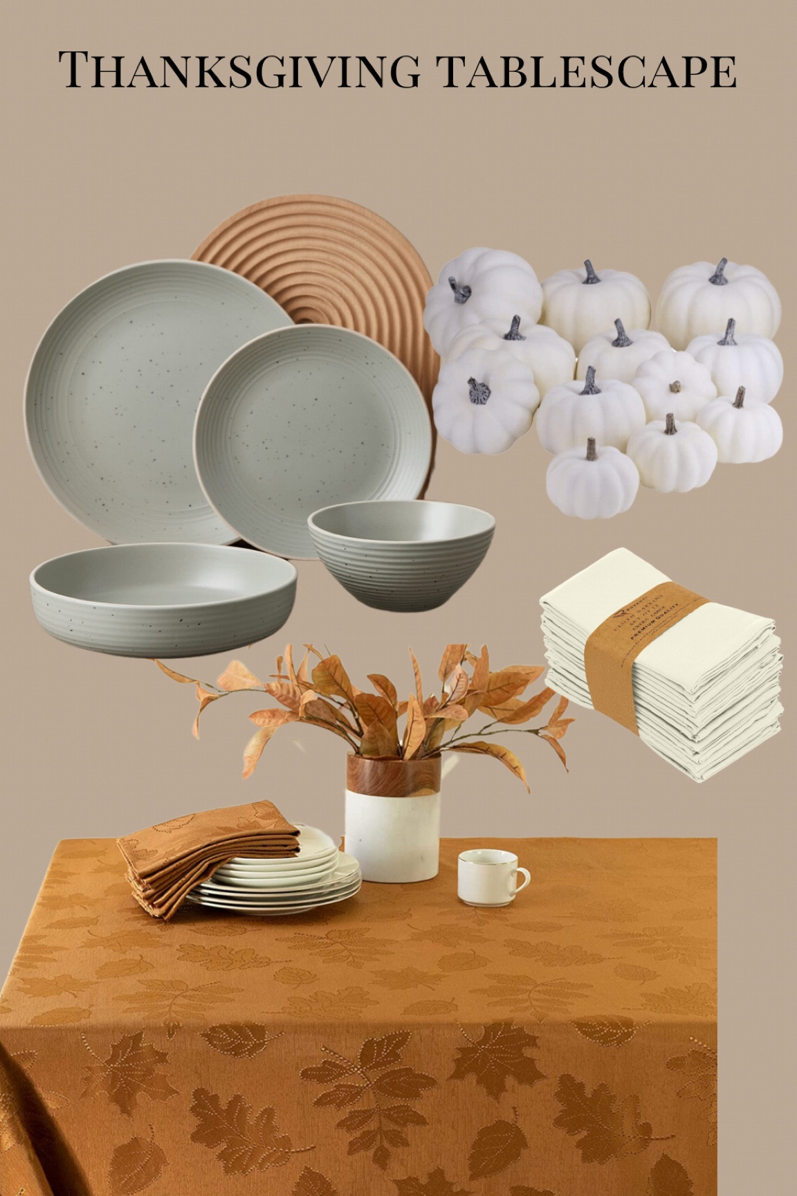 Thanksgiving tablescape. Traditional meets modern. Warm and cozy, affordable. Last minute!

#LTKSeasonal #LTKHoliday #LTKhome