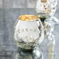 Etched Mercury Tealight Holder - The White Company | The White Company (US & CA)