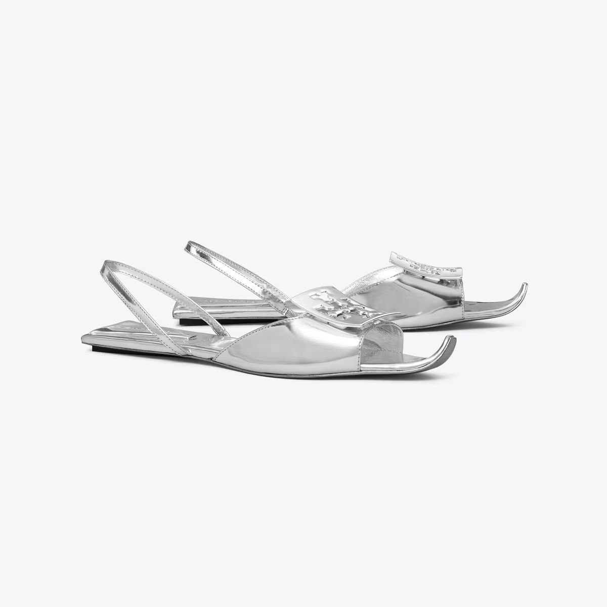 Logo Flat Slingback Sandal: Women's Designer Sandals | Tory Burch | Tory Burch (US)