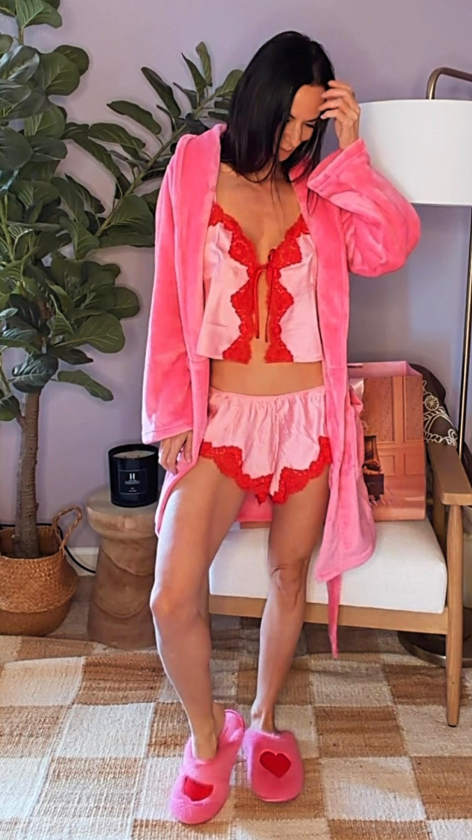 Unboxing Valentine’s magic from Victoria’s Secret and I’m officially obsessed.

From silky satin pajamas + the coziest robe, to heart slippers, dreamy lingerie sets, and perfumes that make you feel extra dangerous — this whole box understood the assignment.

This is your sign to romanticize your nights in, your mornings out, and everything in between 💕



#NicoleColeeStyle #VSPartner #gifted #ValentinesVibes #SelfLoveSeason



#LTKgrwm #LTKValentine #LTKdayinmylife