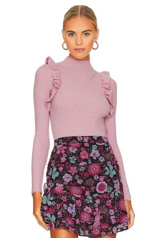 MAJORELLE Annie Sweater in Pink from Revolve.com | Revolve Clothing (Global)