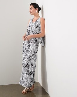 Popover Paisley Maxi Dress | Chico's