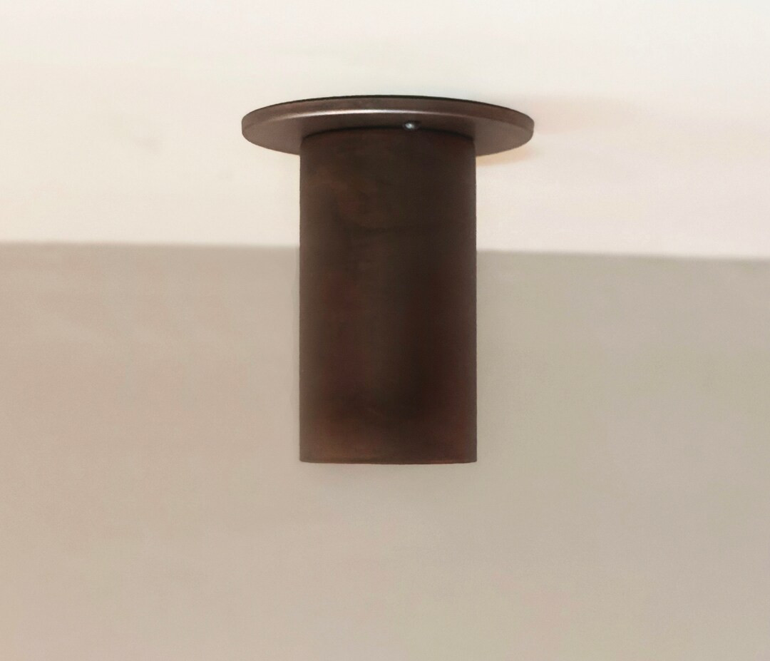 Cove Flush Spot Light - Bronze Oxidized Steel - Cylinder Bullet Light - Mid Century Overhead Ligh... | Etsy (CAD)