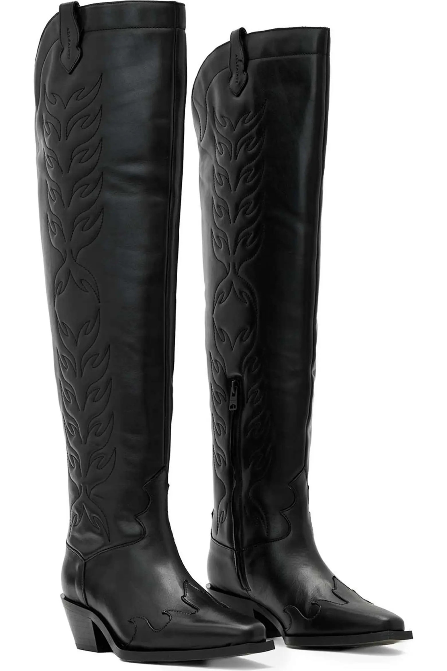 Landon Over the Knee Western Boot (Women) | Nordstrom | Nordstrom