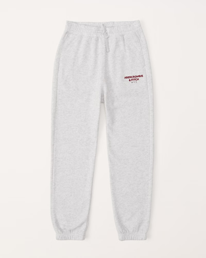 logo easy-fit sweatpants | Abercrombie & Fitch (US)