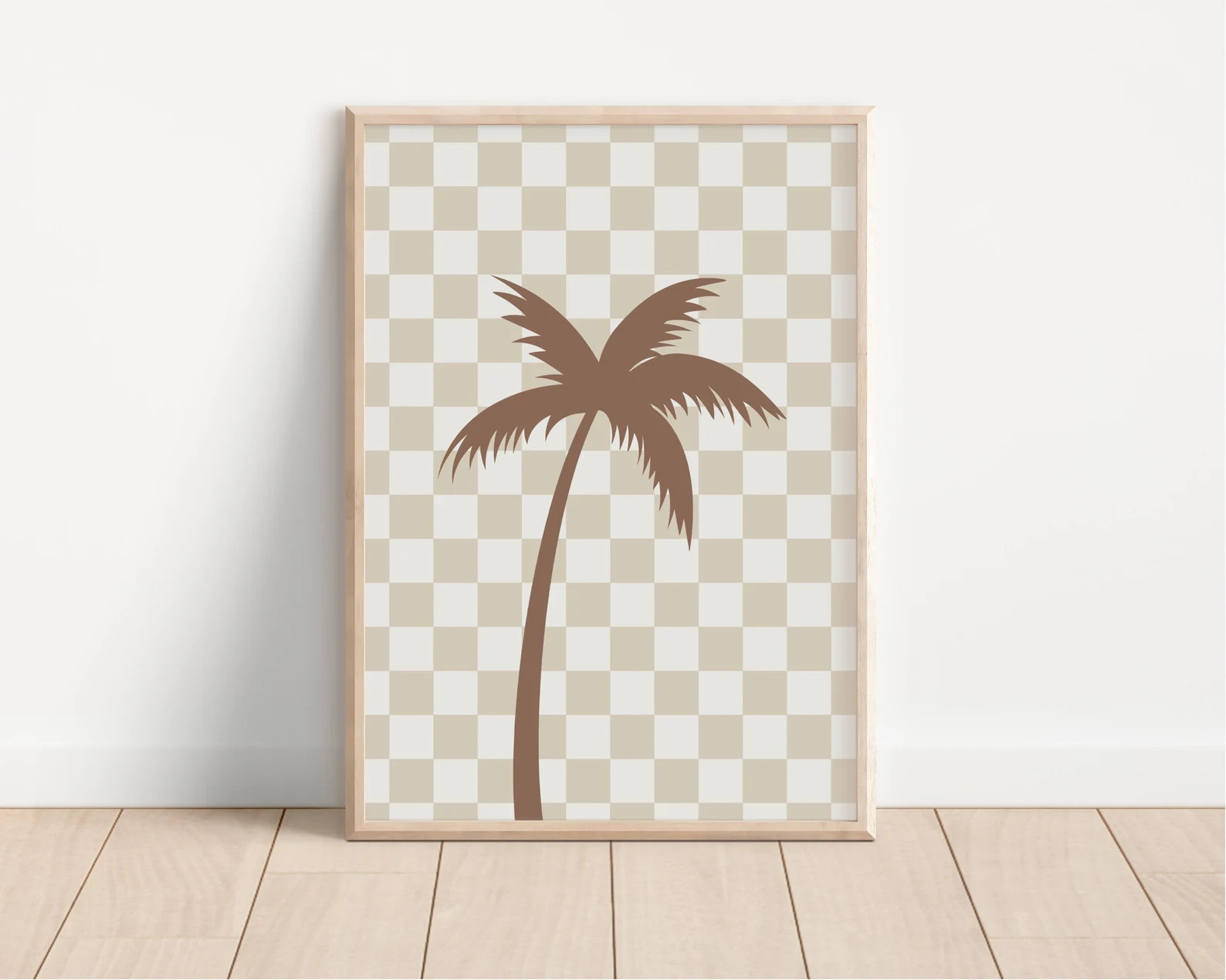 Palm Tree Downloadable Print Surf Nursery Decor Beach Kids - Etsy | Etsy (US)