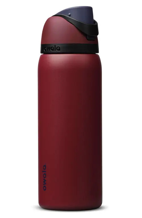 Owala 32oz. FreeSip Stainless Steel Water Bottle in Burgundy at Nordstrom | Nordstrom