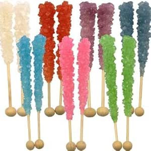Swizzle Sticks ~ Rock Candy ~ 1 Dozen Assorted Flavors | Amazon (US)