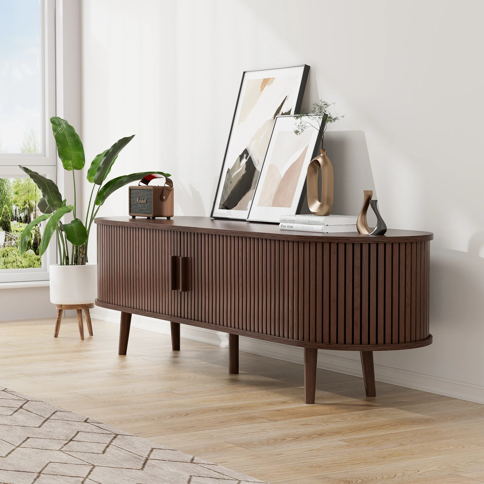 Chaddy 54" TV Stand With Drawers And Storage Shelves Designed To Fit 32" - 60" Tvs. Wood Entertainment Center For Living Room And Bedroom, Media Conso | Wayfair North America