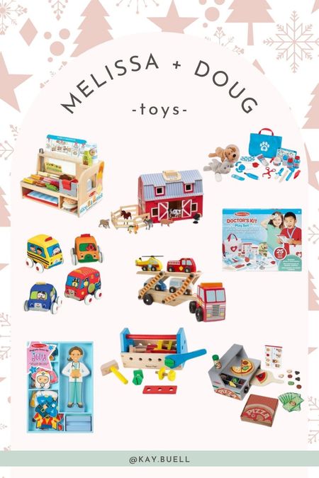 Kids toy ideas! We love all things melissa and Doug! 

#LTKHoliday #LTKSeasonal #LTKkids