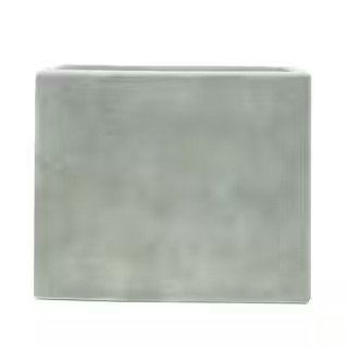 PRIVATE BRAND UNBRANDED 20 in. H x 24 in. x 11 in. Cement Gray Composite Smooth Cement Deck Box P... | The Home Depot