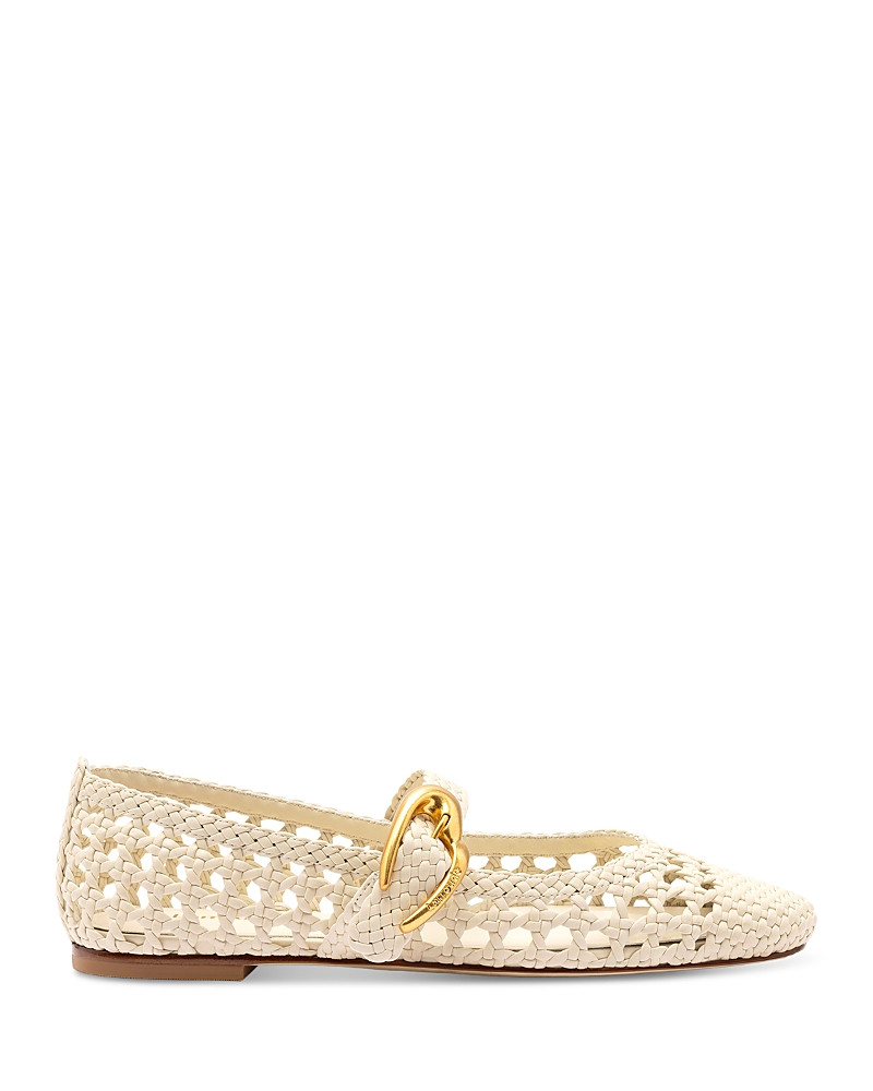 Larroude Women's Verona Macrame Ballet Flats | Bloomingdale's (US)