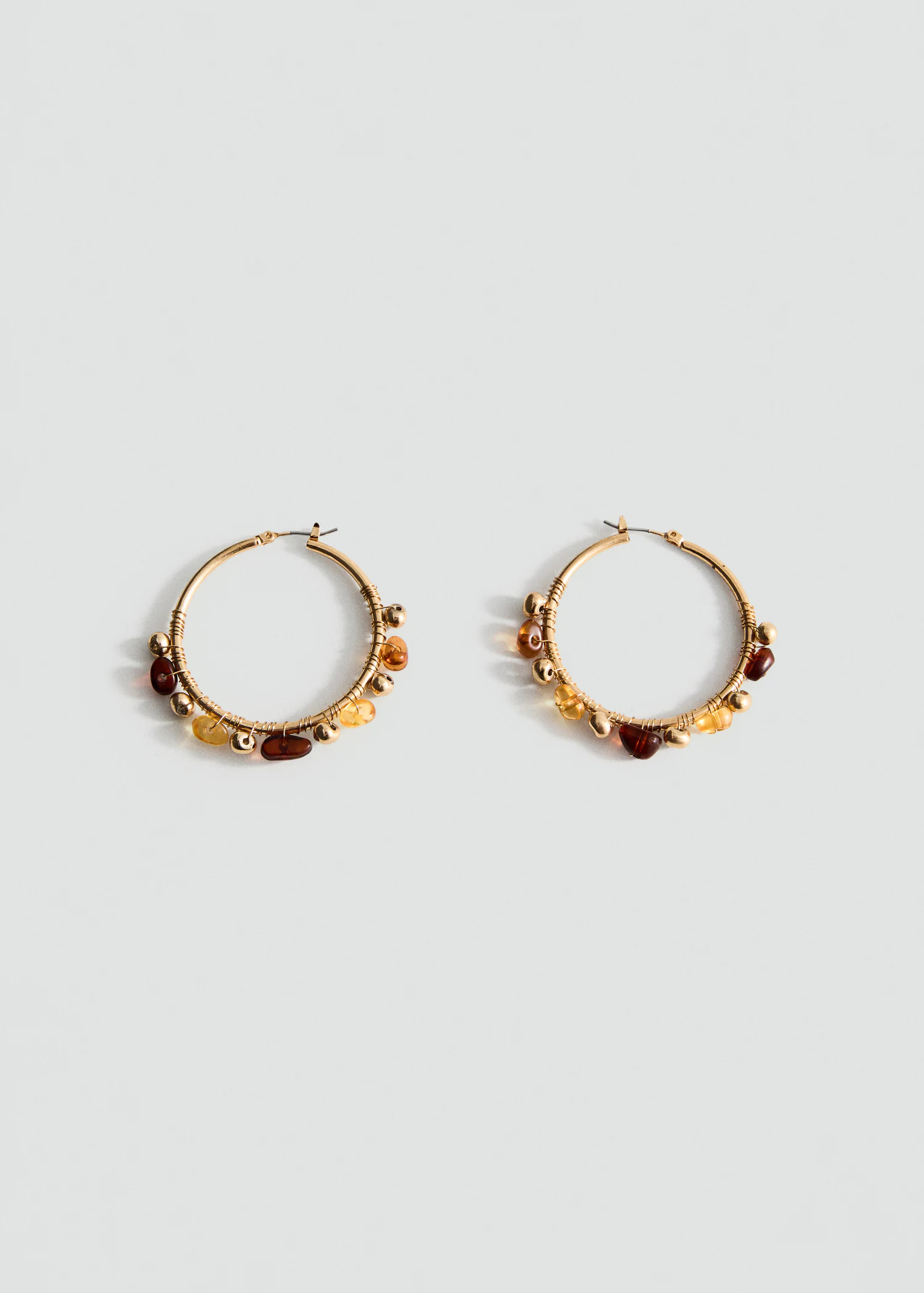Combination bead earrings - Women | MANGO USA | Mango (US/MX/AU)