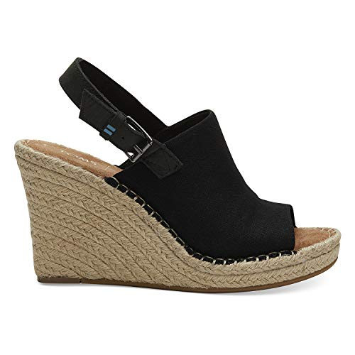 TOMS Women's Monica Pump, Black, 5.5 | Amazon (US)