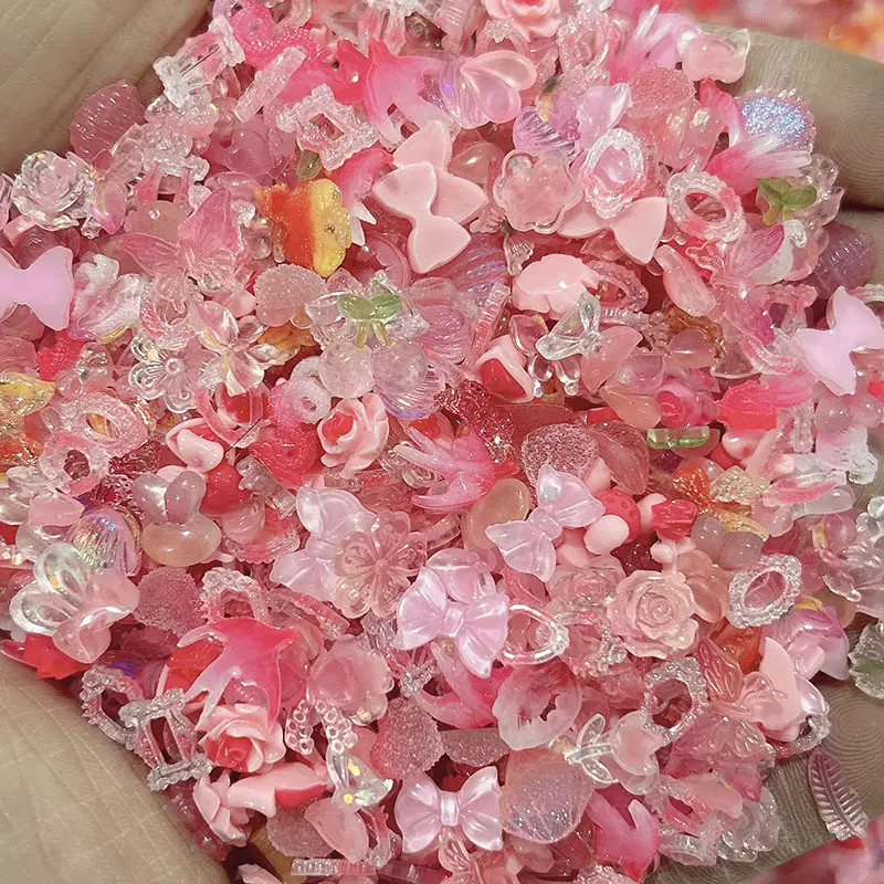 50pcs Vibrant Nail Art Charms Set - Assorted Styles & Colors - Easy-To-Apply Nail Decorations for... | Temu Affiliate Program