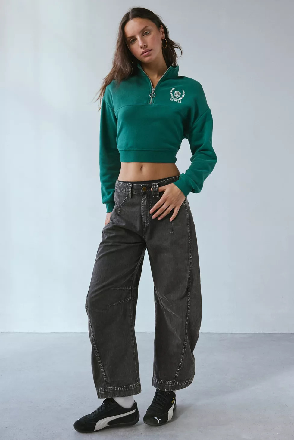 BDG Elise Barrel Leg Pant | Urban Outfitters (US and RoW)