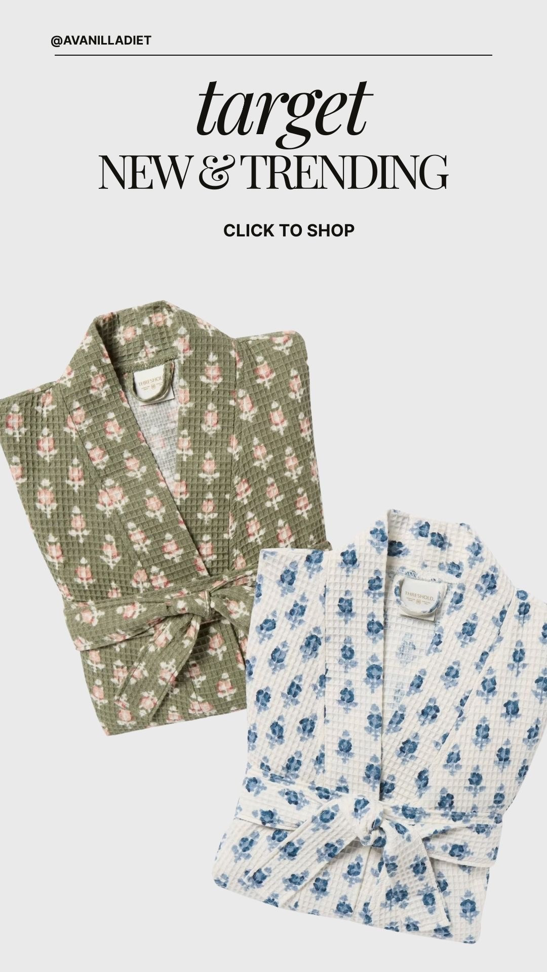 Target new & trending   🤍

#targetfinds #targetstyle #trendingnow #newarrivals  #targethaul

Robe, Robes 

#LTKmorningroutine #LTKBeauty #LTKgrwm