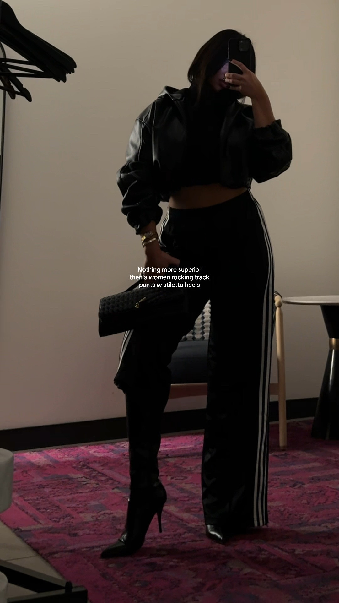 Khy jacket, addias pants Zara heels

#LTKFindsUnder100 #LTKStyleTip #LTKU