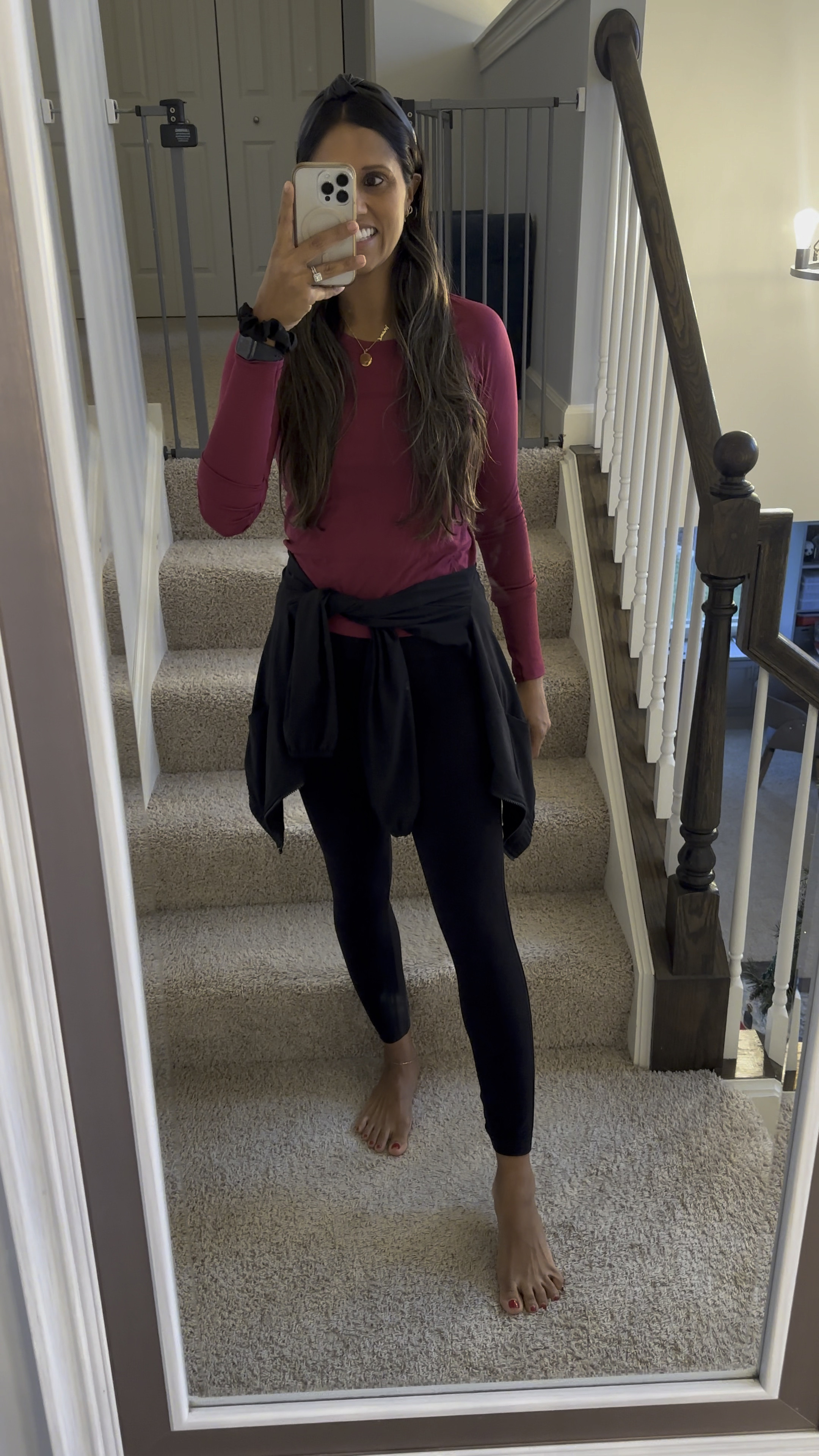 Outfit of the day- love my blacks with a pop of color! 

#LTKworkwear #LTKVideo