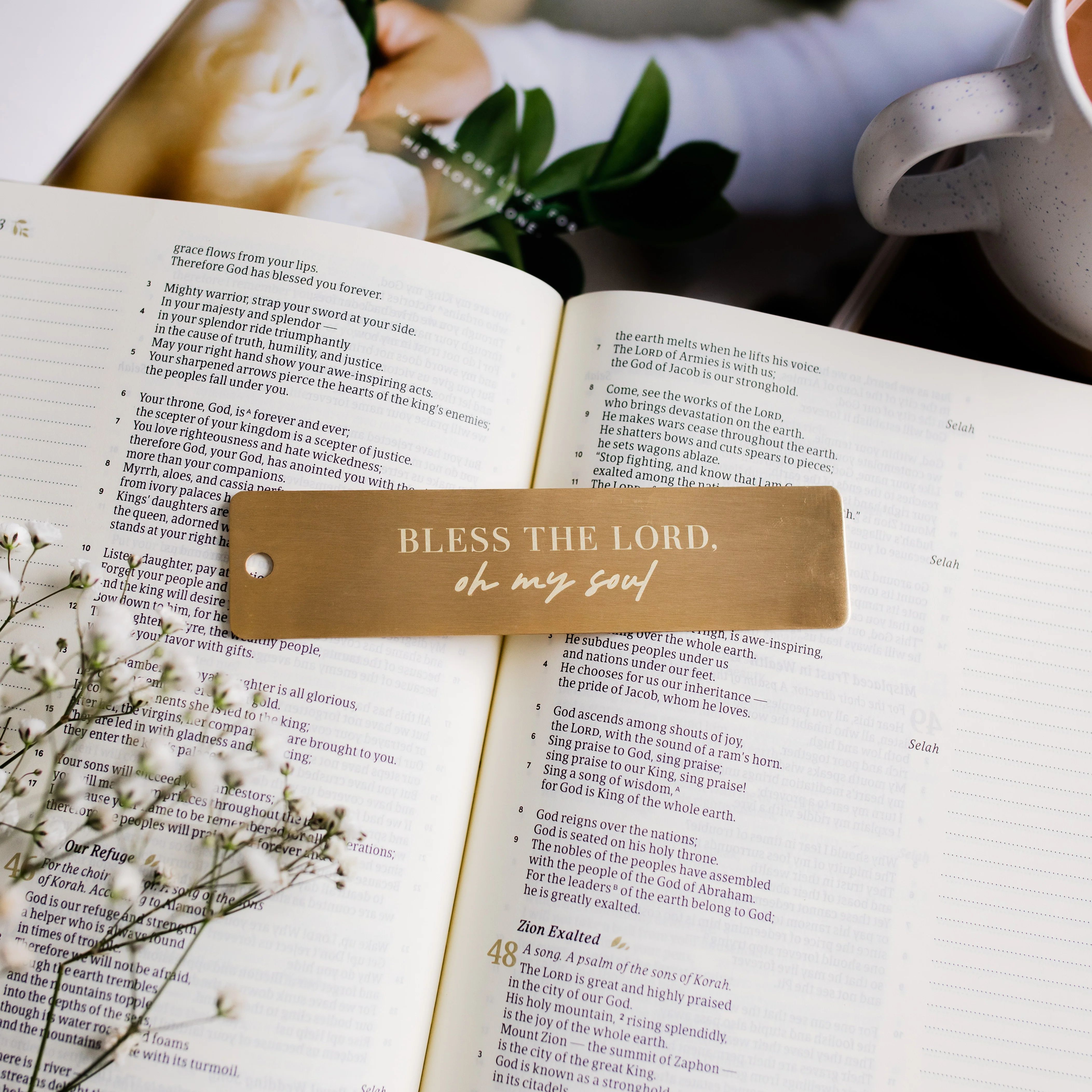 Bless the Lord Brass Ruler | The Daily Grace Co.