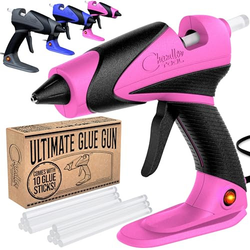 Full Size Hot Glue Gun Kit for Construction, DIY & Crafts, Chandler Tool 60W High Temp Large Glue... | Amazon (US)