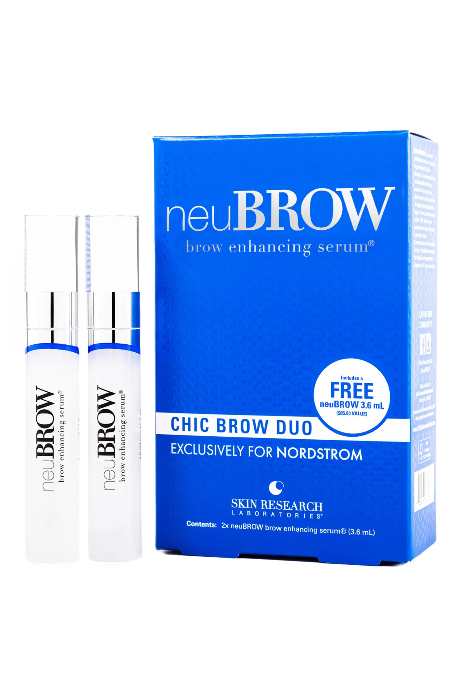 neuBROW® Brow Serum Set (Nordstrom Exclusive) $170 Value (Women) | Nordstrom | Nordstrom