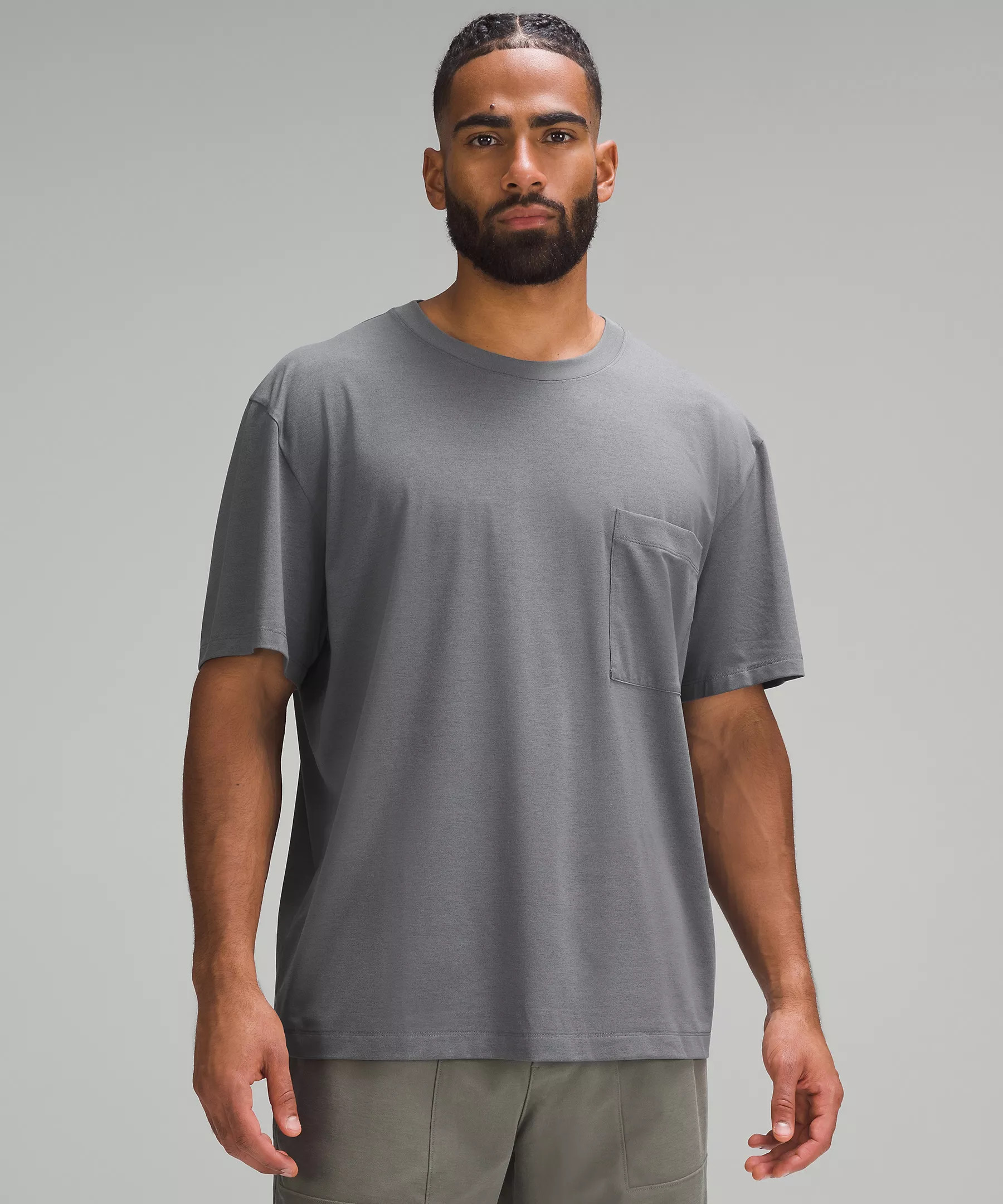 lululemon Fundamental Oversized T-Shirt *Pocket | Men's Short Sleeve Shirts & Tee's | lululemon | Lululemon (US)