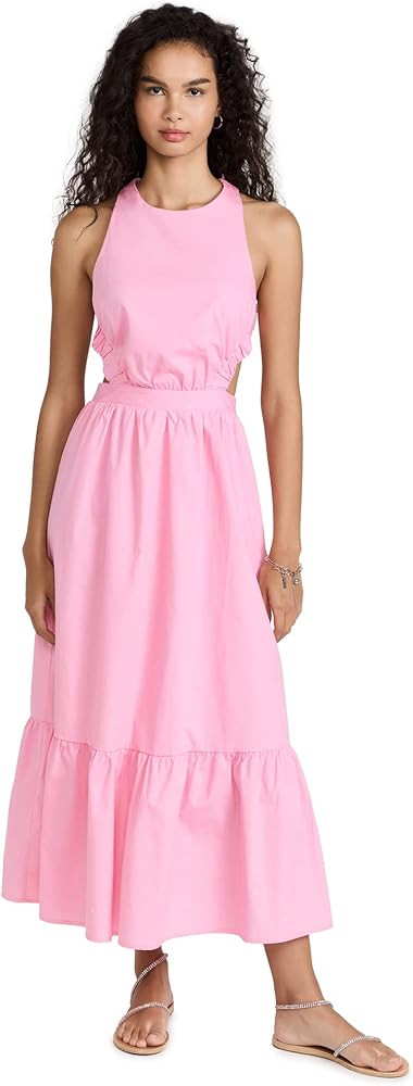 English Factory Women's Elastic Detail Sleeveless Dress | Amazon (US)