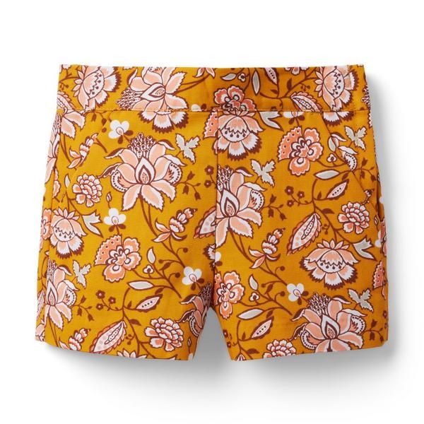 Floral Paisley Canvas Short | Janie and Jack