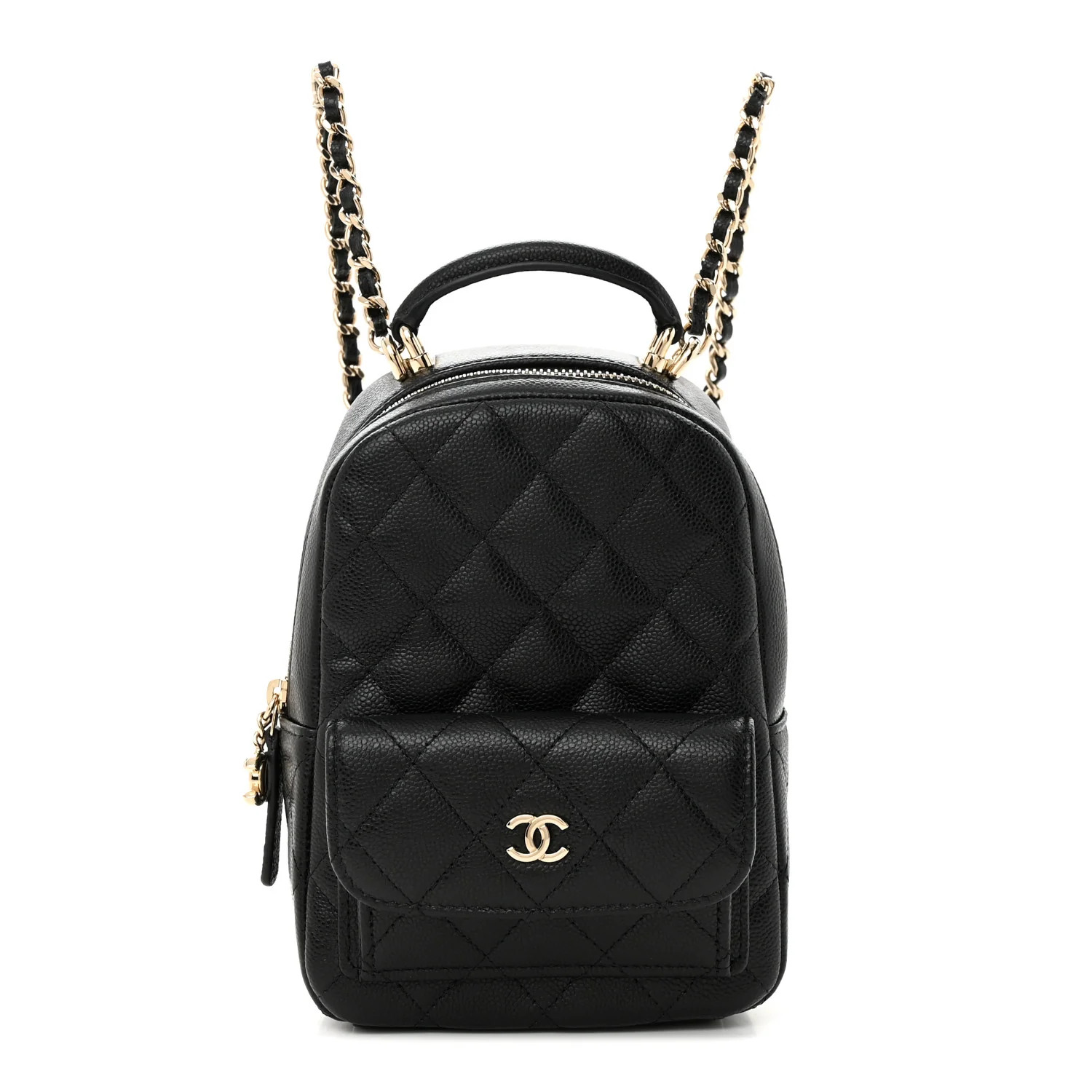 Caviar Quilted CC Mini Classic Backpack Black | FASHIONPHILE (US)