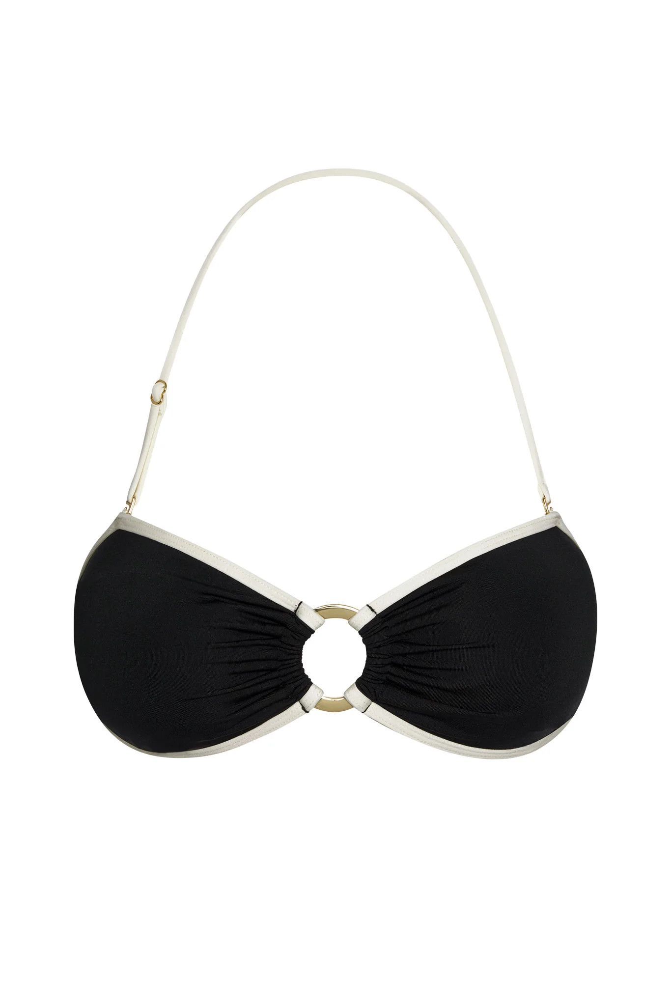 Costa Rica Top - Black/Ivory | Monday Swimwear