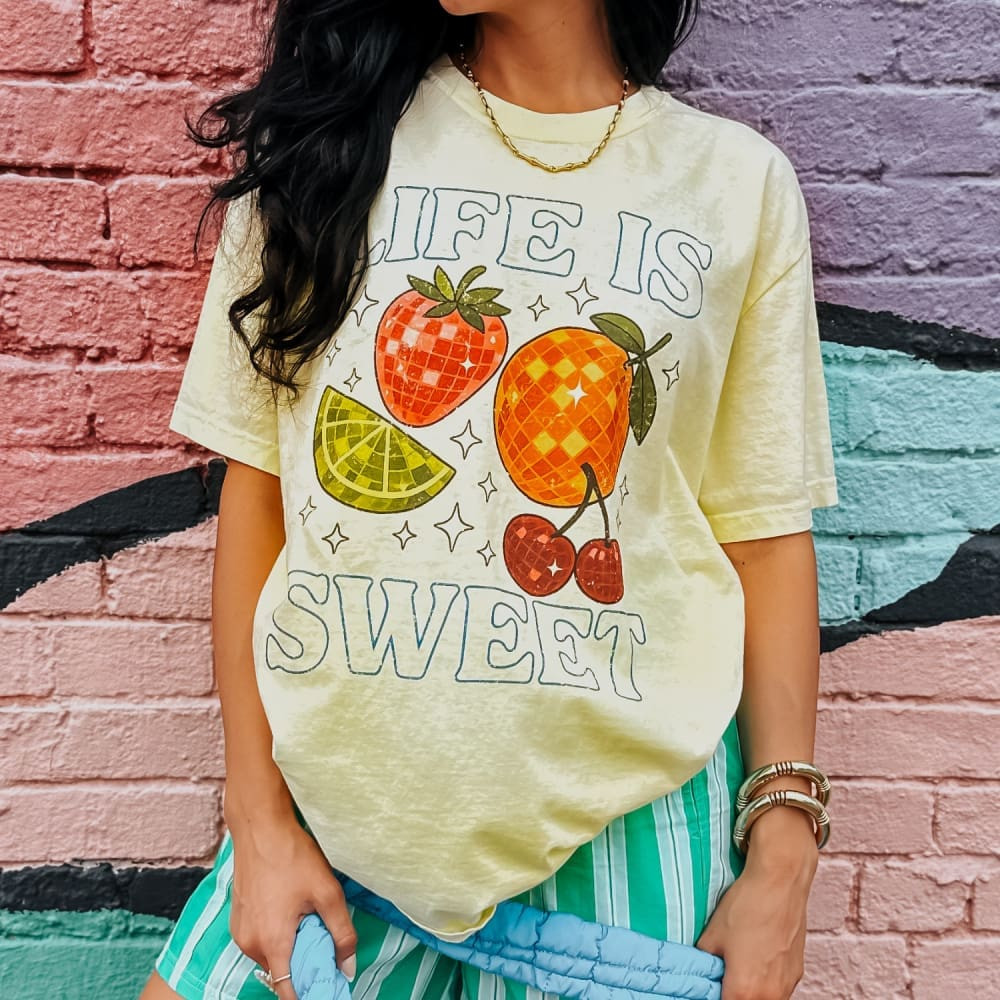 Life Is Sweet Tee | Mountain Moverz