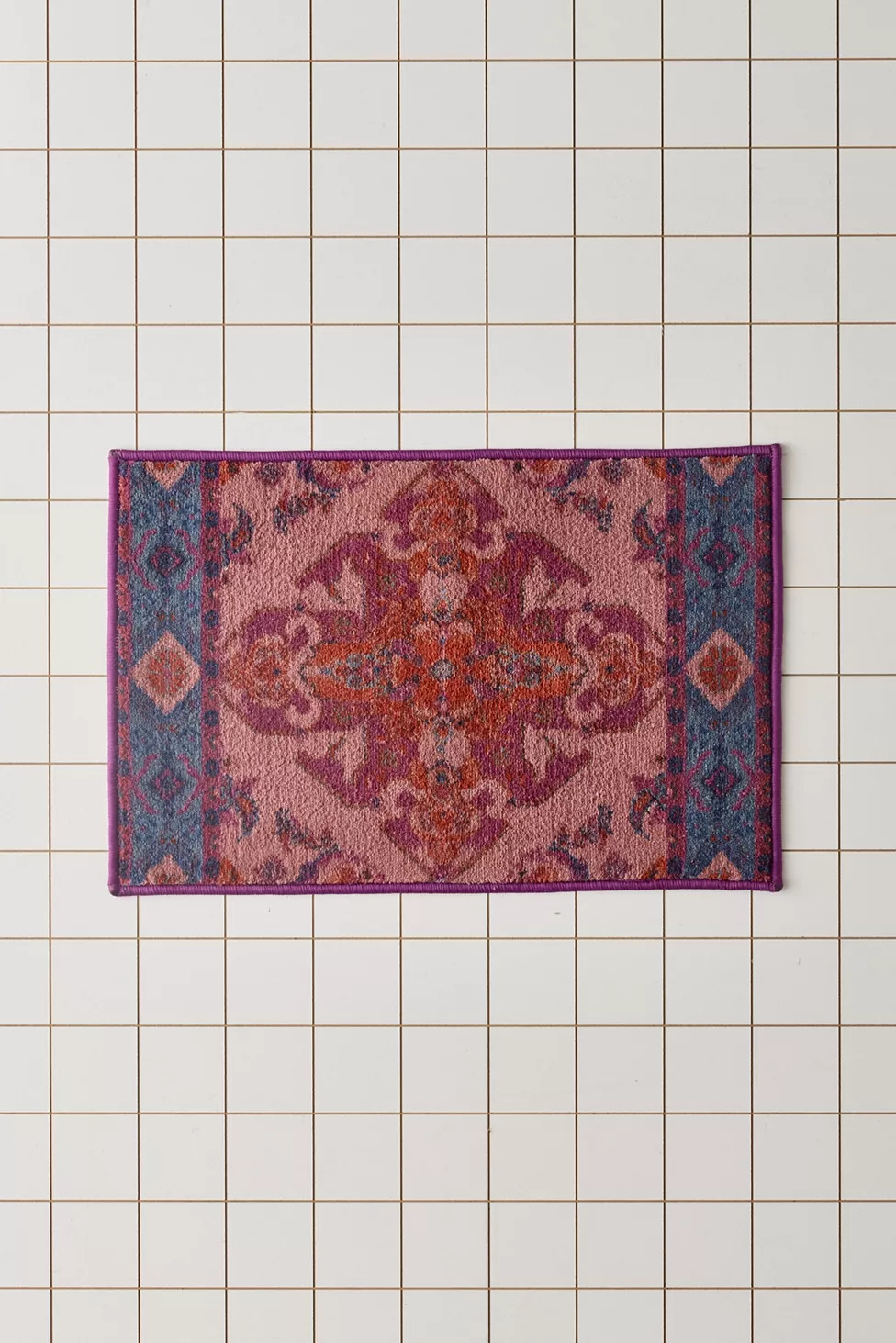 Acacia Printed Bath Mat | Urban Outfitters (US and RoW)