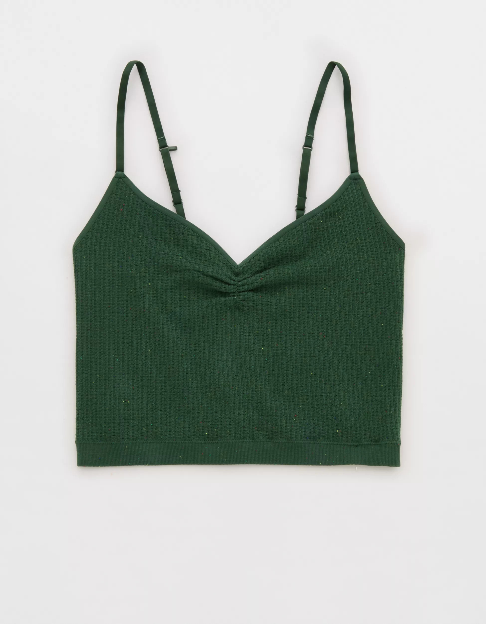 Superchill Seamless Waffle Bra Top | Aerie