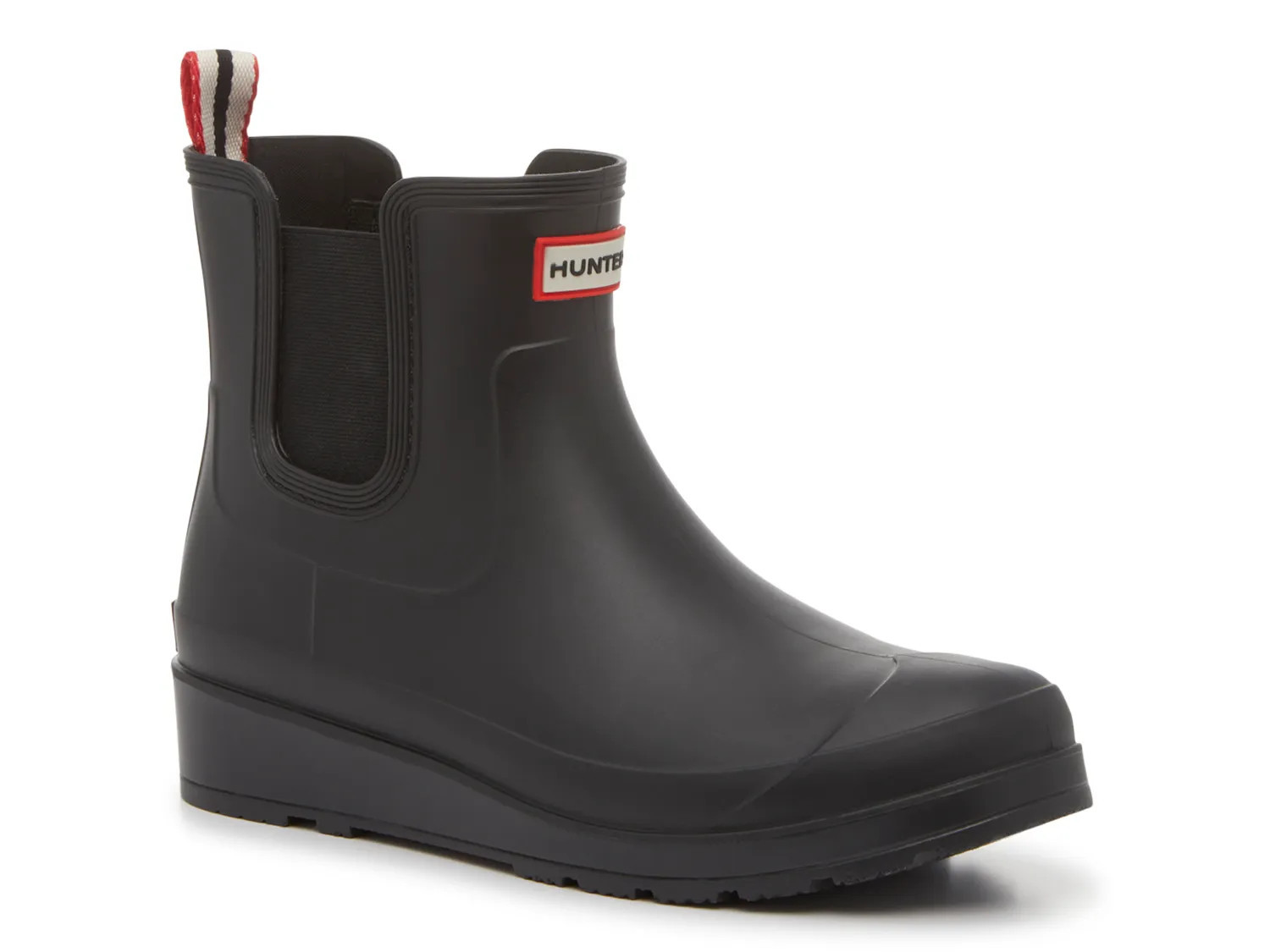 HUNTER Tabitha Rain Boot | Women's | Black | Size 5 | Boots | Wedge | DSW