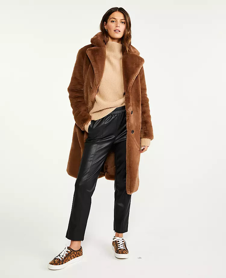 Faux Fur Coat | Ann Taylor | Ann Taylor (US)