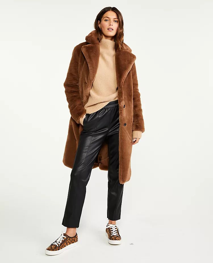 Faux Fur Coat | Ann Taylor | Ann Taylor (US)