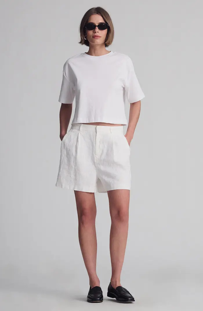 Woven Linen Shorts | Nordstrom