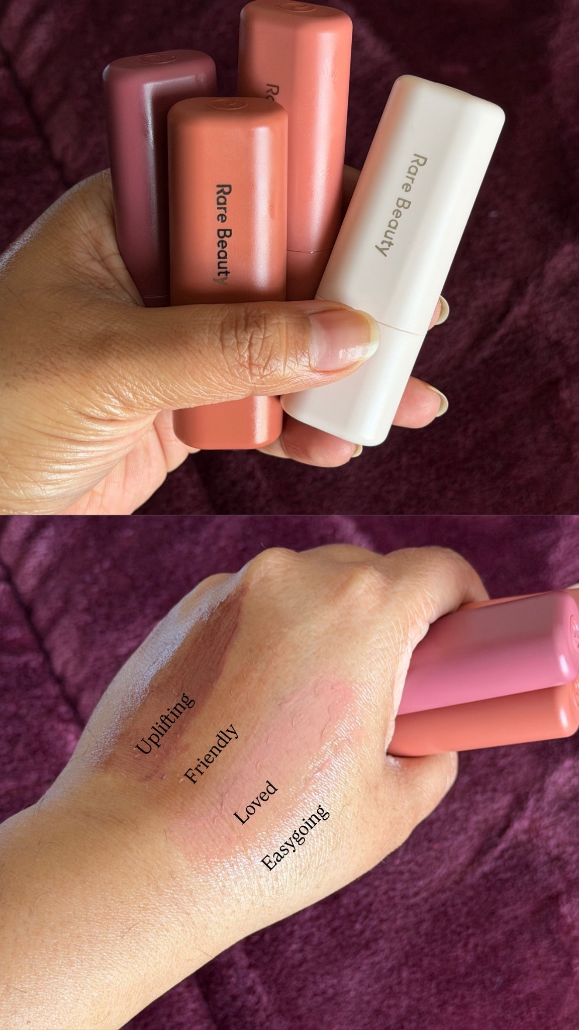 Just tried these new lip butters and wow—rich in formula, but weightless. They feel nourishing enough for daytime wear and work as a super comfy overnight lip mask too. Four shades: easygoing (clear, unscented), loved (tea rose with a hint of vanilla scent), friendly (muted caramel with light vanilla scent), and uplifting (deep berry with light vanilla scent). Which shade are you grabbing first? Lip care, what’s in my bag, tinted lip balm, beauty find, gifted  

#LTKGiftGuide #LTKBeauty #LTKFindsUnder50