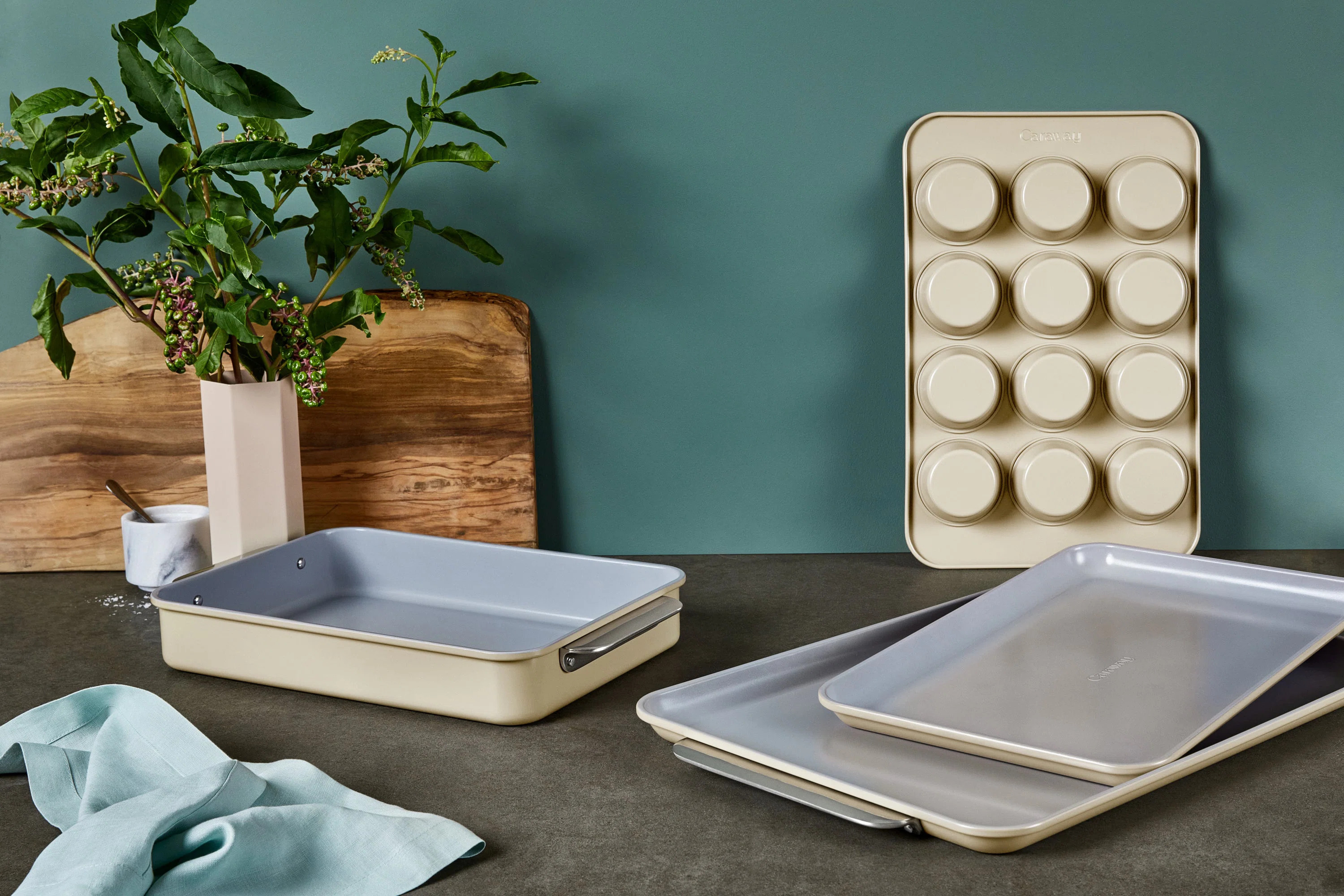 Non-Toxic Nonstick Ceramic Half Bakeware Set | Wayfair North America