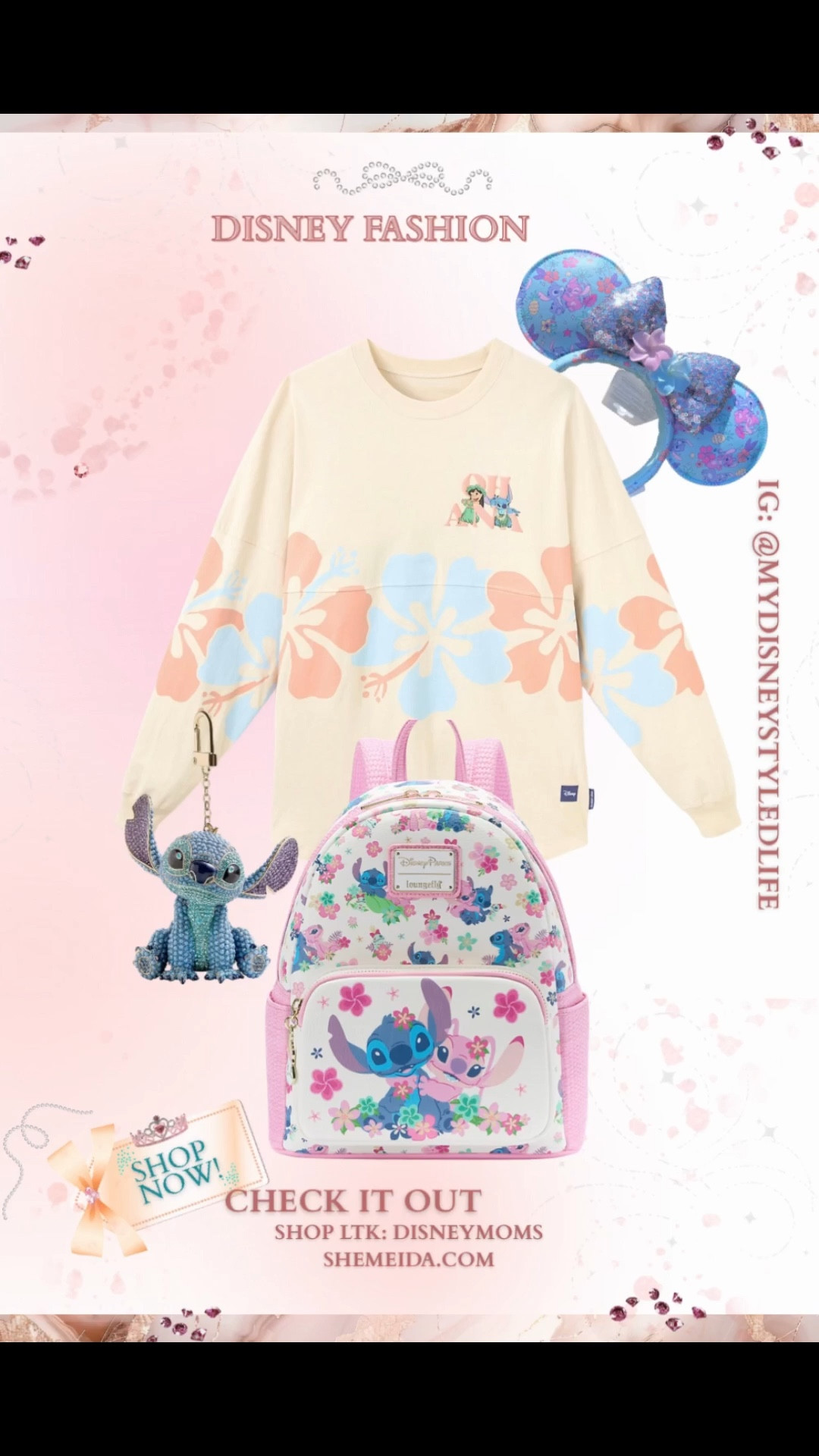 Summer Disney Stitch Outfit Idea
