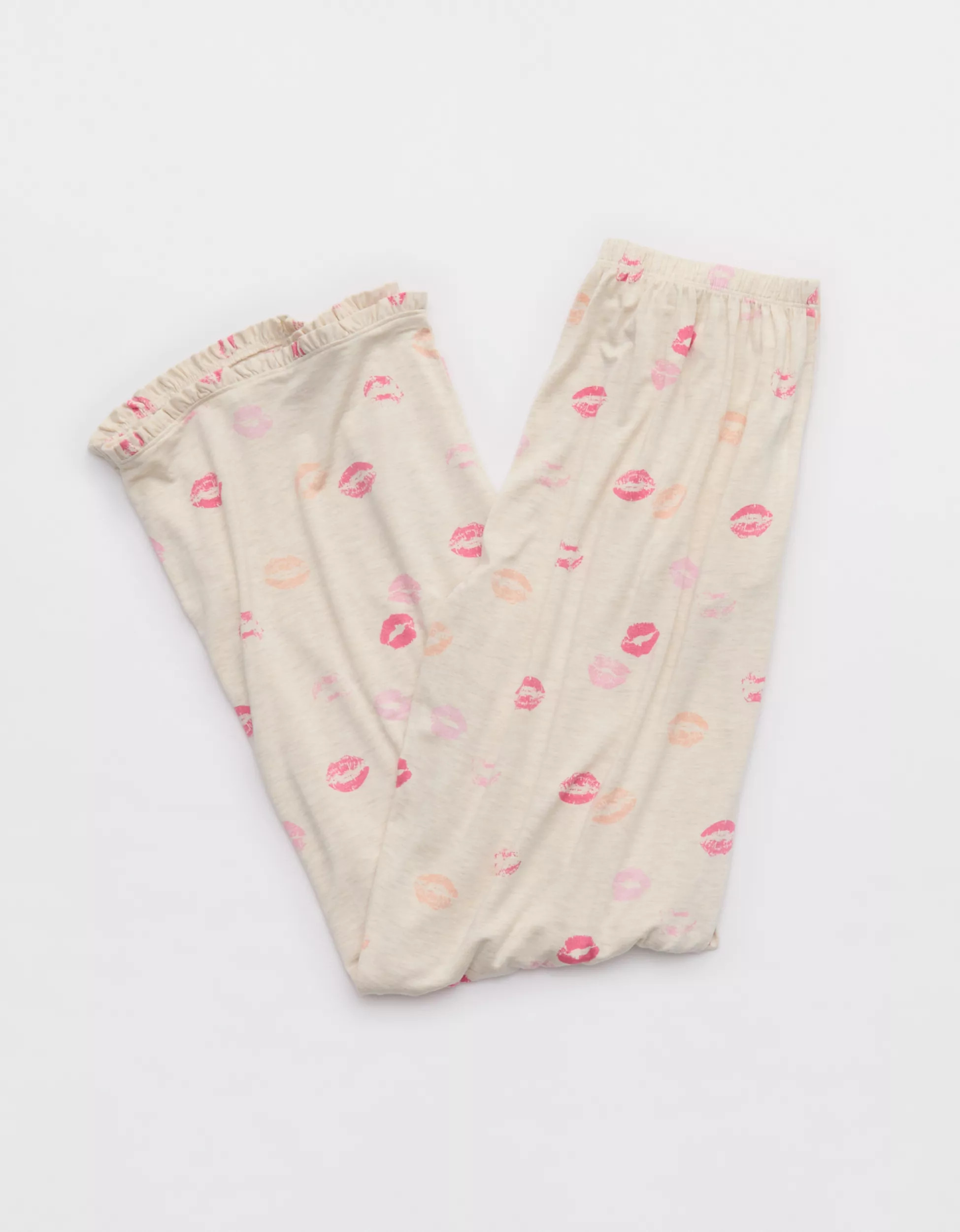 Aerie Real Soft® Ruffle Trouser PJ Pant | Aerie