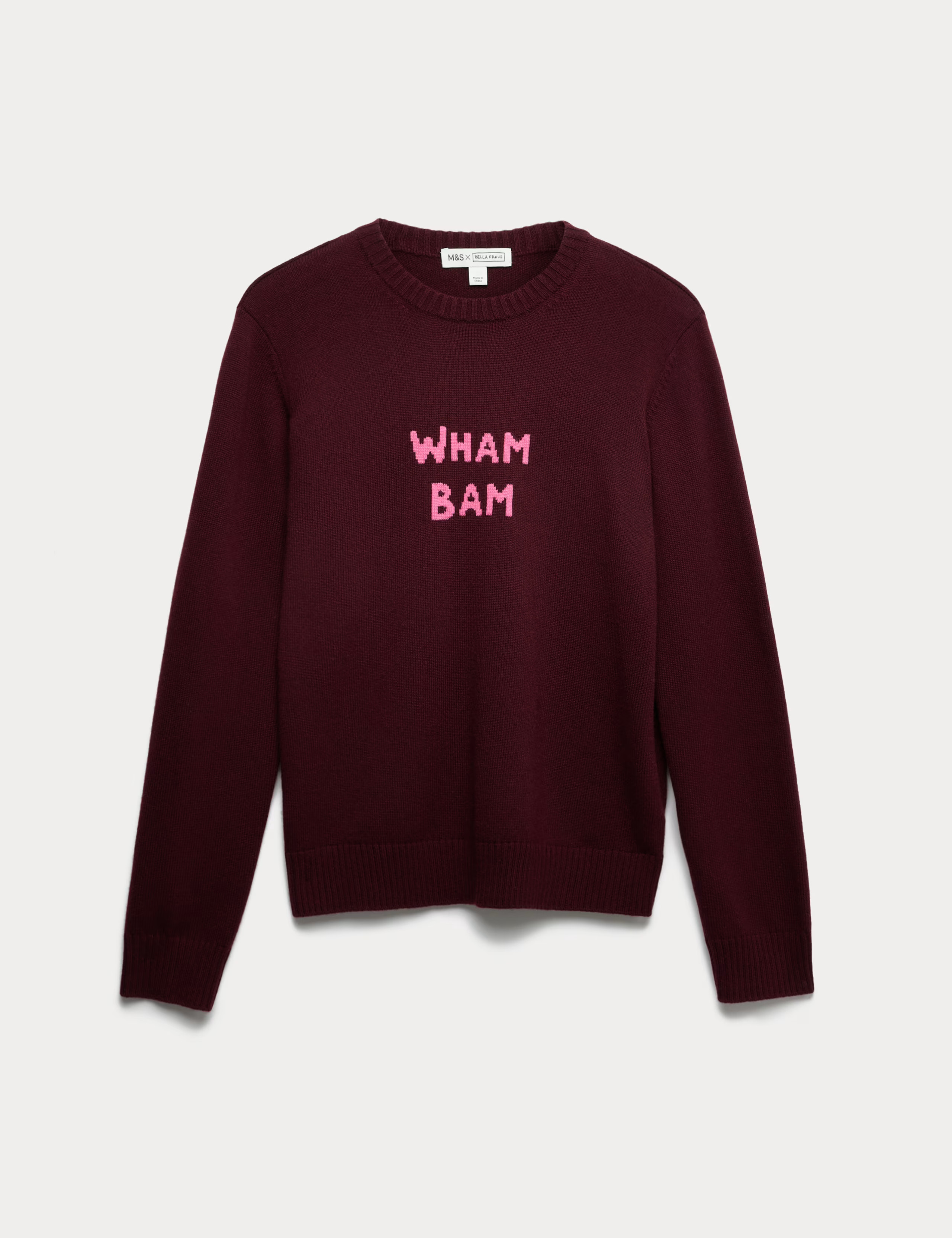 Merino Wool Rich 'Wham Bam' Relaxed Jumper | Marks & Spencer (UK)