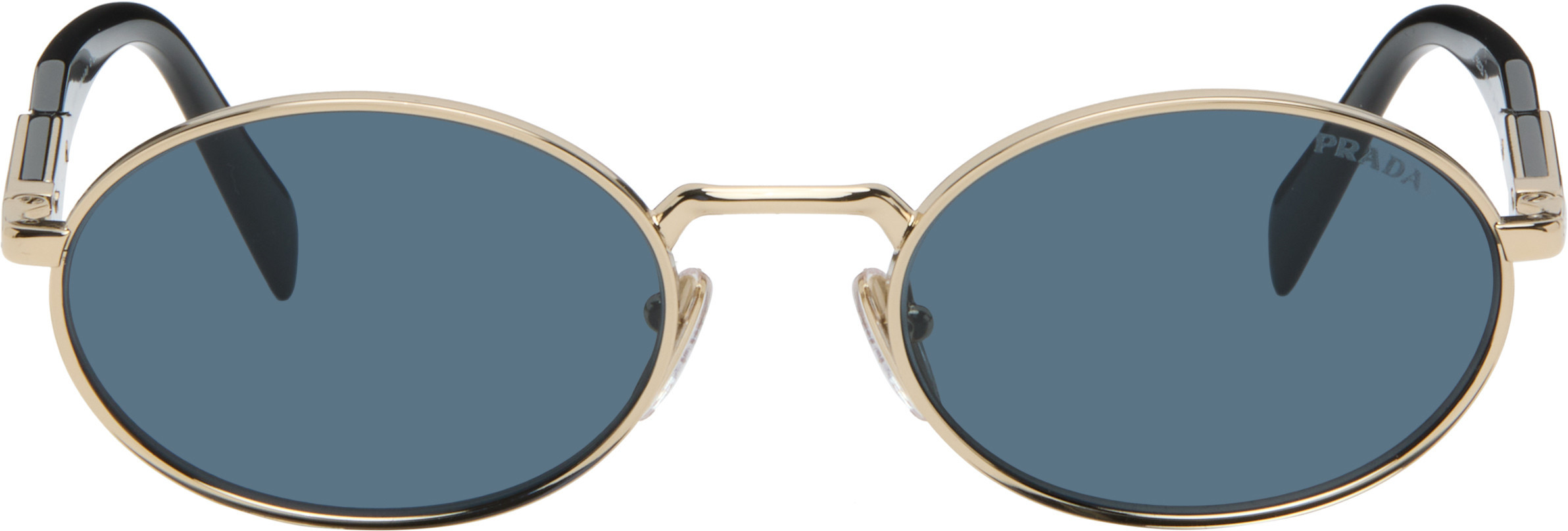 Prada Eyewear Gold Collection Sunglasses | SSENSE