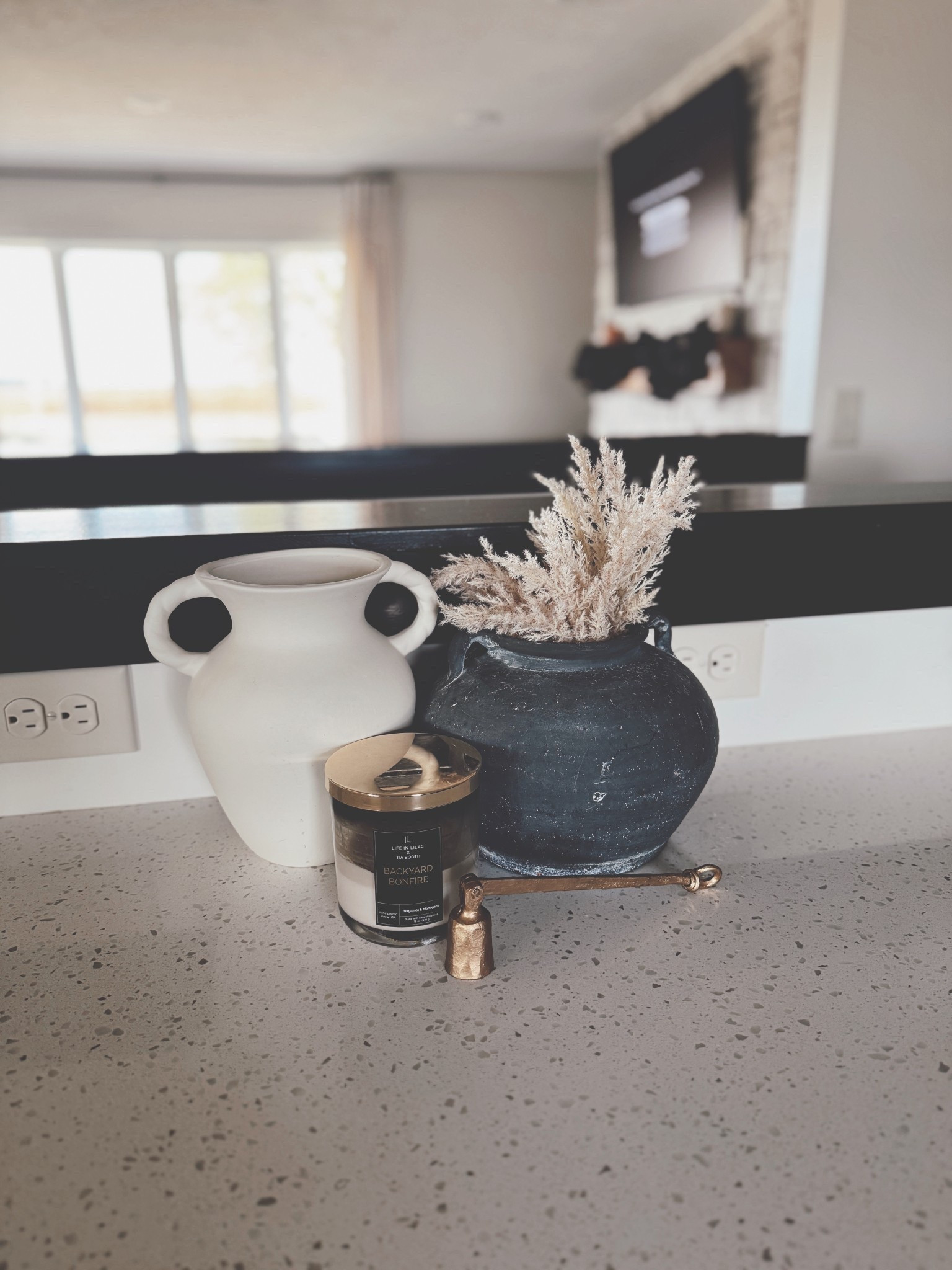 Neutral moment with my favorite Hobby Lobby vases 🤍🖤 Even though I can’t link these exact textured + black vases, I’ve rounded up similar finds so you can create this same cozy vibe in your own home. Add in a candle and pretty accents = instant fall mood. 🕯🍂 #LTKhome #LTKfinds #neutraldecor #fallhome #homedecorinspo #amazonhome #targethome