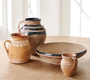 Fairfax Handcrafted Terracotta Vases | Pottery Barn (US)