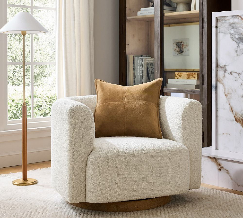 Cole Swivel Chair | Pottery Barn (US)