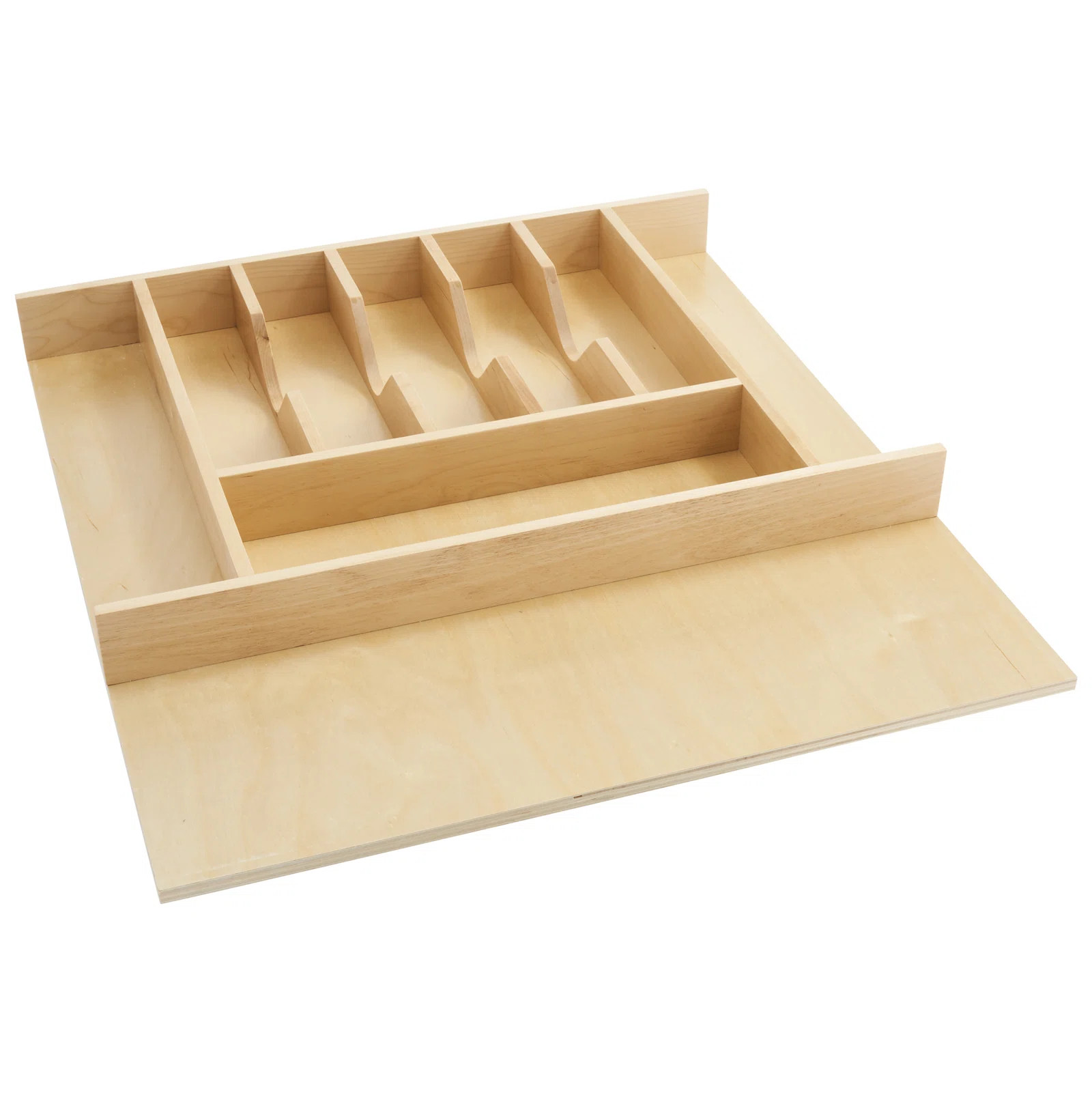 Rev-A-Shelf Short Wood Cutlery Tray Insert | Wayfair North America
