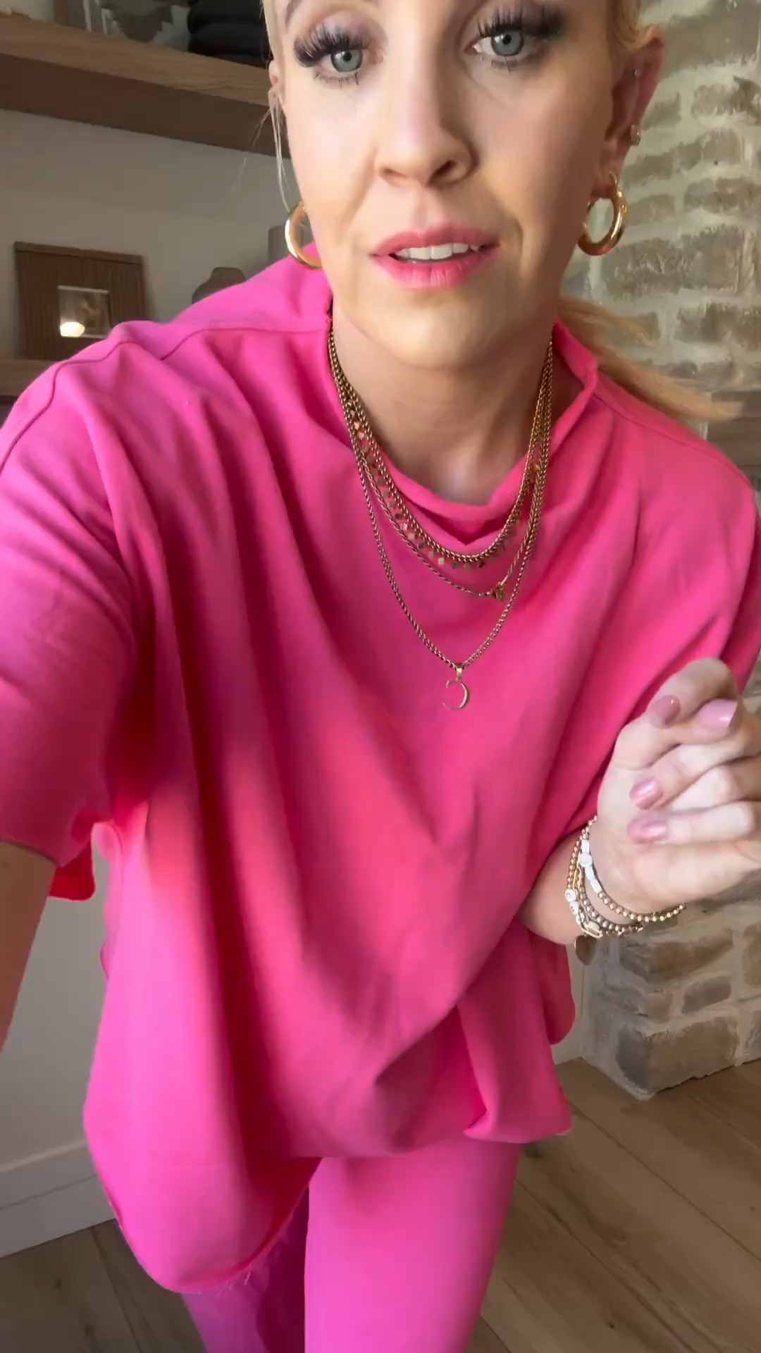 Cutest pink set, perfect for Valentine’s Day! Wearing a size medium! 

#LTKFindsUnder100 #LTKFindsUnder50 #LTKStyleTip